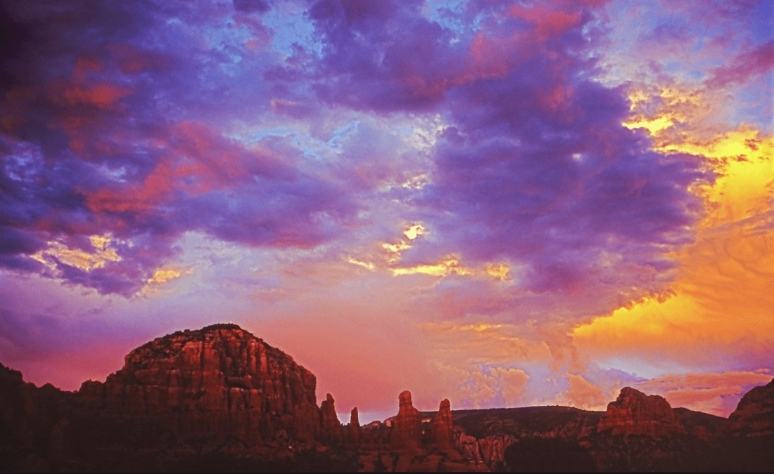 Beautiful, colorful Arizona sky